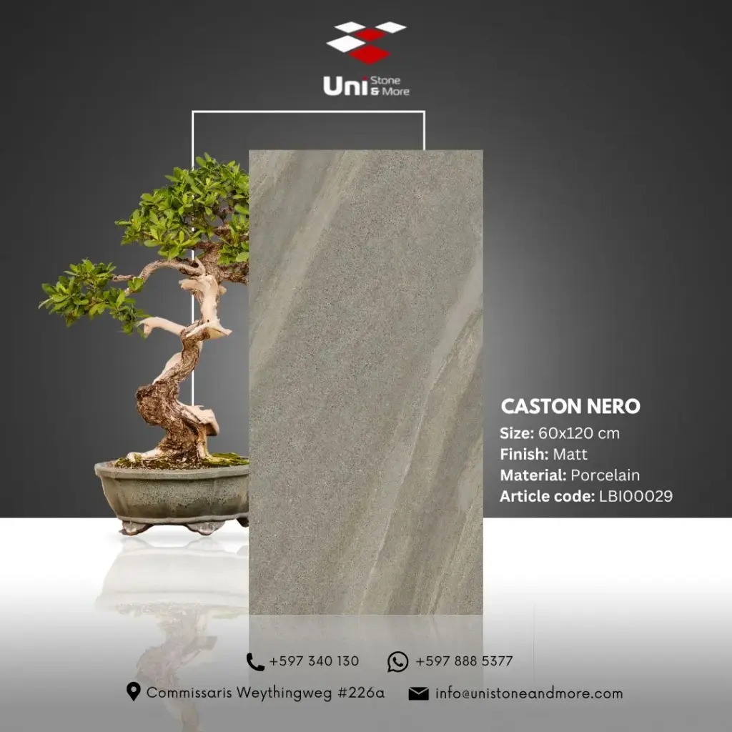 Caston Nero - Matt - P - 60x120