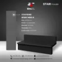 Stootbord Desert Nero-R - Full Body Matt - P - 20x120