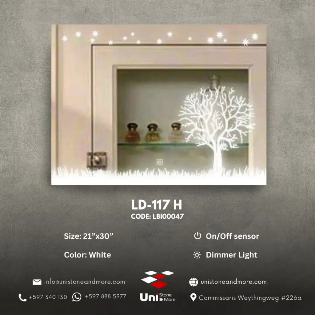 LD-117 H - White - 21"x30"