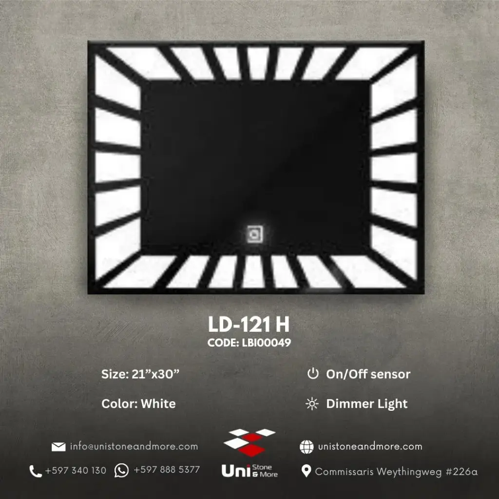 LD-121 H - White - 21"x30"
