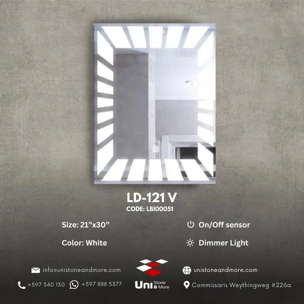 LD-121 V - White - 21"x30"