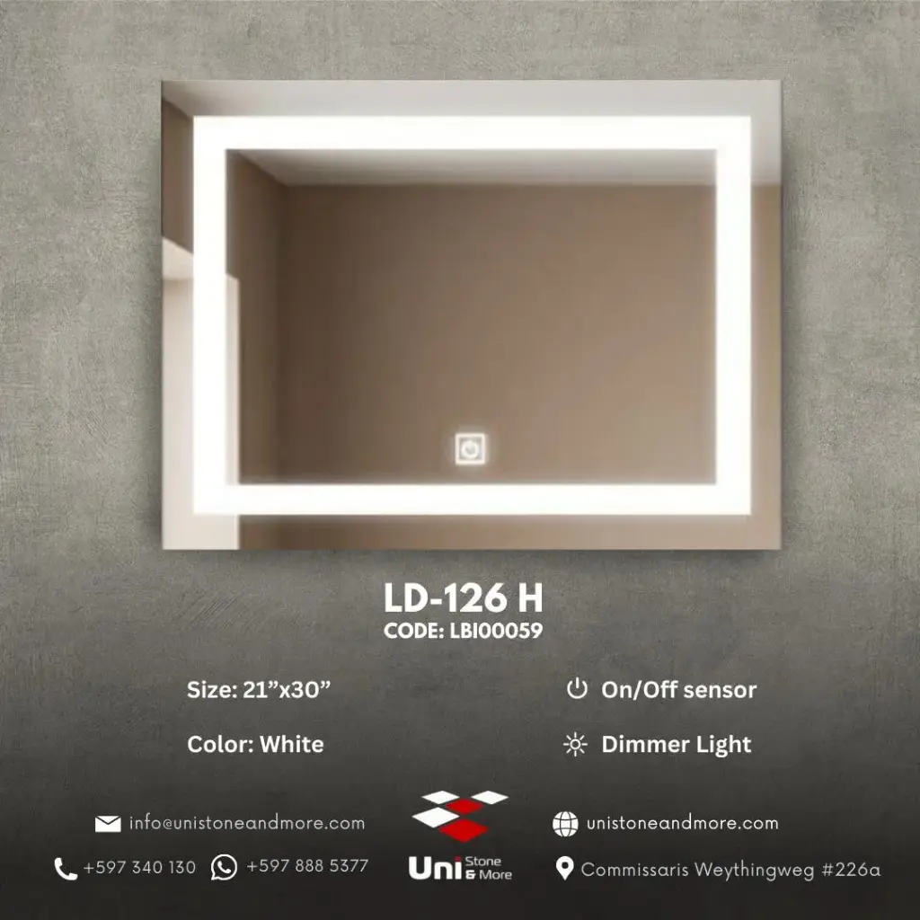 LD-126 H - White - 21"x30"