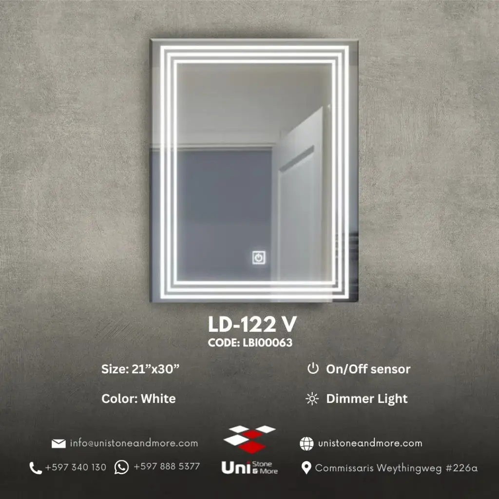 LD-122 V - White - 21"x30"