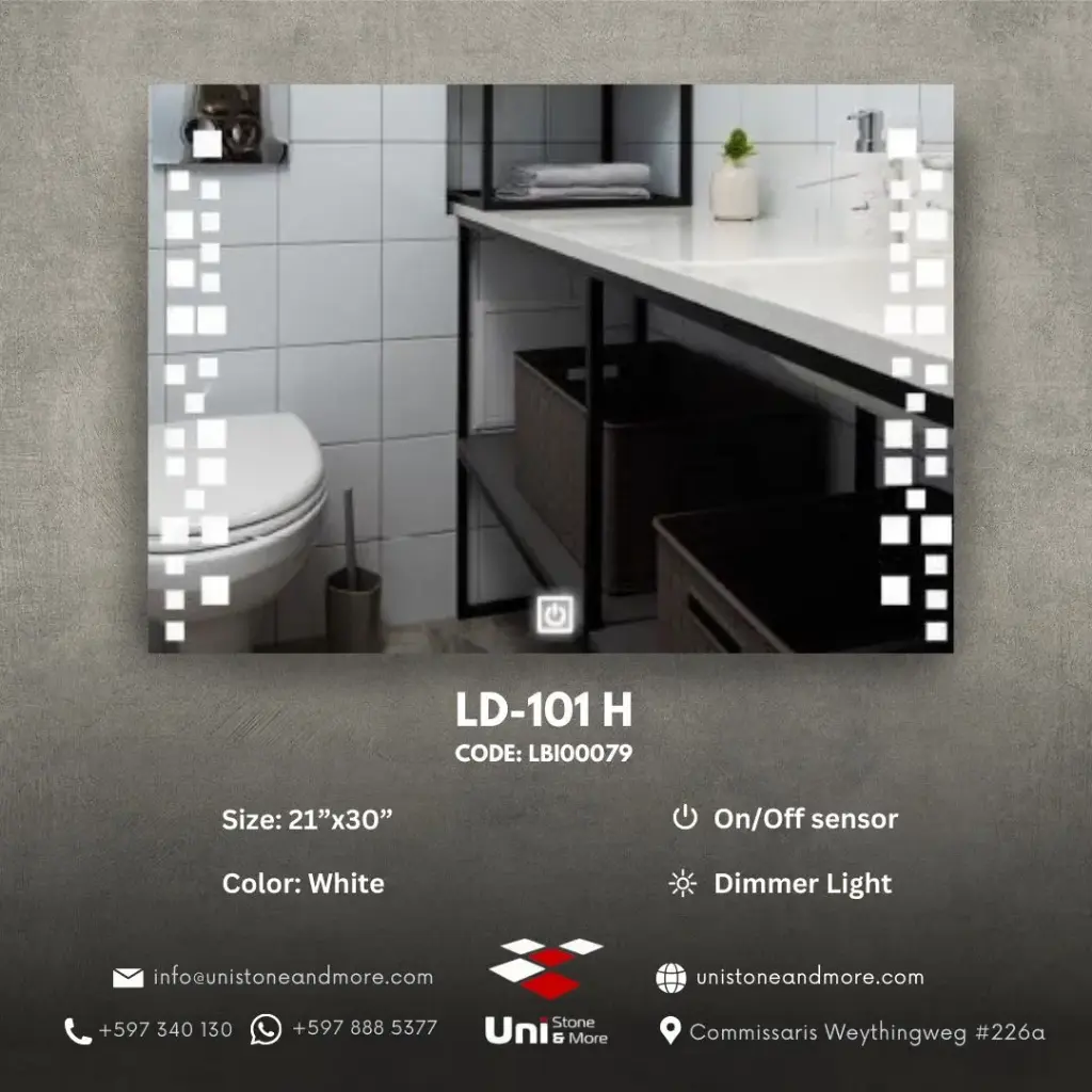 LD-101 H - White - 21"x30"