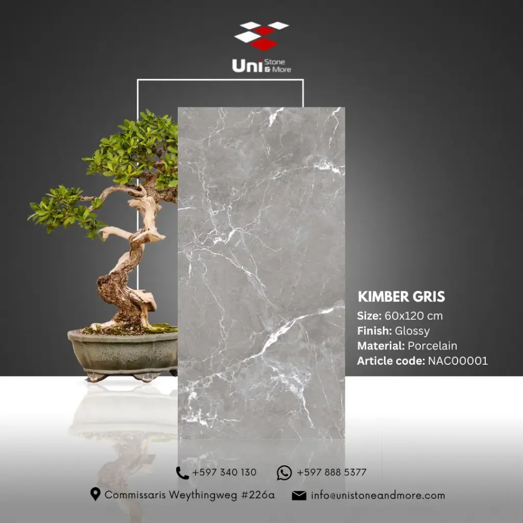 Kimber Gris - Glossy - P - 60x120