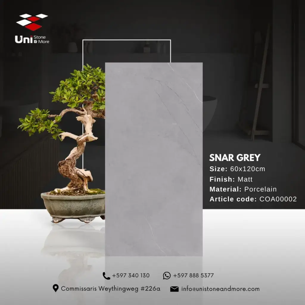 Snar Grey - Matt - P - 60x120