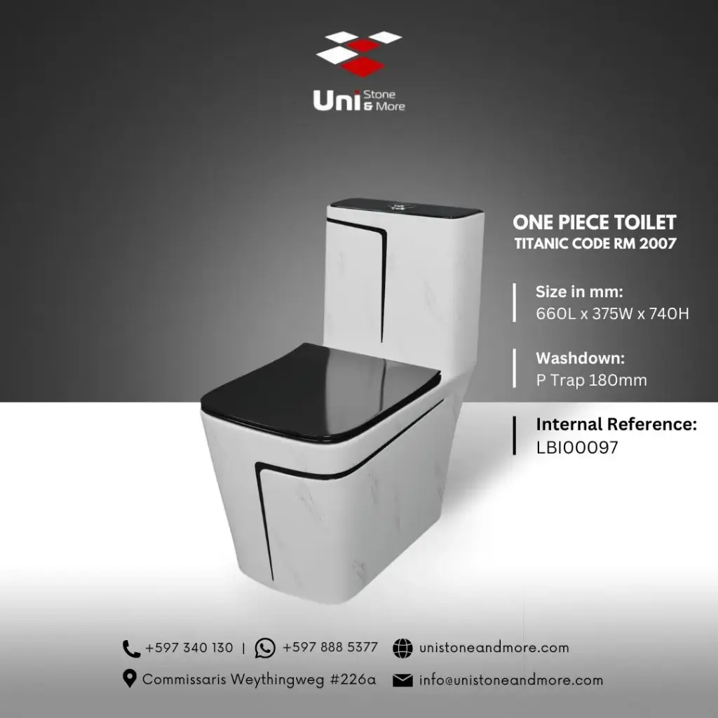 One piece Toilet Titanic Code RM 2007 - P-Trap