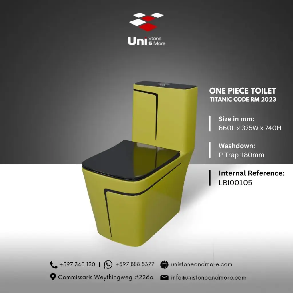 One piece Toilet Titanic Code RM 2023 - P-Trap