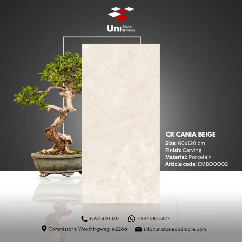 CR Cania Beige - Carving - P - 60x120 