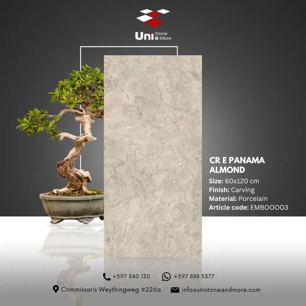CR E Panama Almond - Carving - P - 60x120