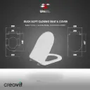 Duck Soft Closing Seat & Cover - White