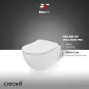 Free Rim-Off Wall Hung Pan -WC White