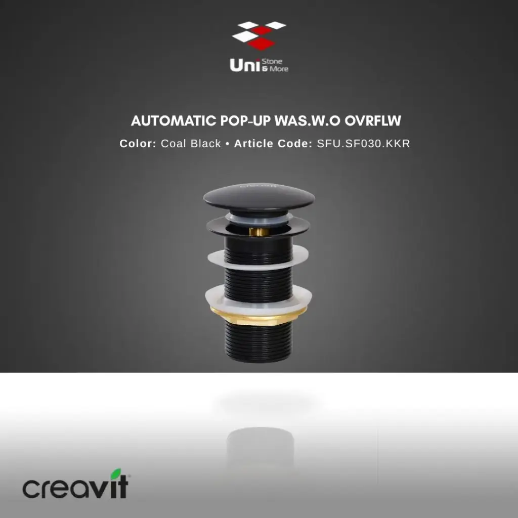 Automatic Pop-up Was.w.o Ovrflw - Coal Black