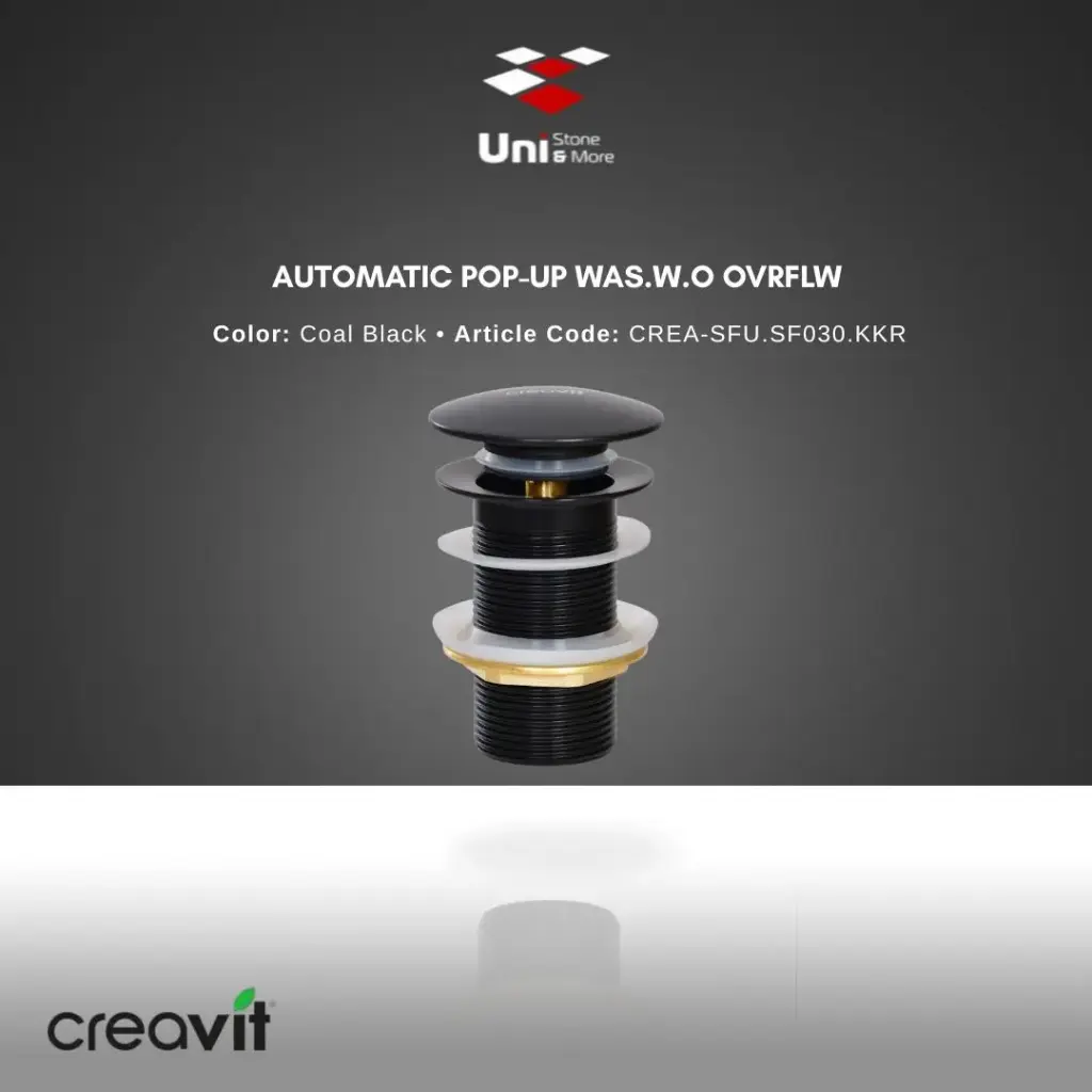 Automatic Pop-up Was.w.o Ovrflw - Coal Black