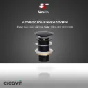 Automatic Pop-up Was.w.o Ovrflw - Coal Black