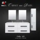 Cabinet Vanity - Delia-120 - PVC - 51x120