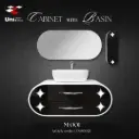 Cabinet Vanity - M 001 - PVC - 38x99