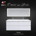 Cabinet Vanity - Remo - PVC - 45x120