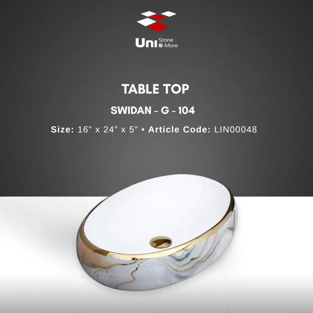 Table Top Swidan-G-104 -16''x24''x5''