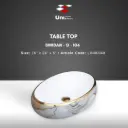 Table Top Swidan-G-104 -16''x24''x5''