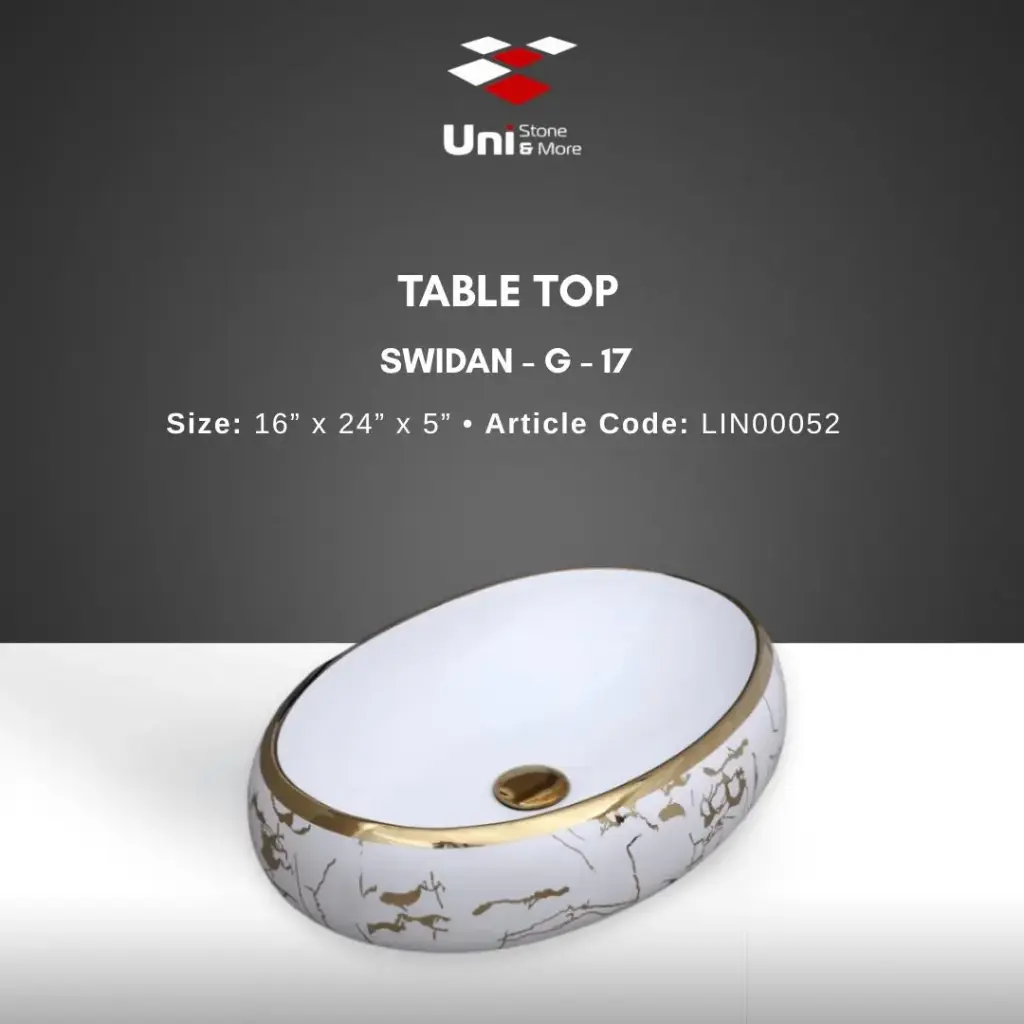 Table Top Swidan-G-17 - 16''x24''x5''