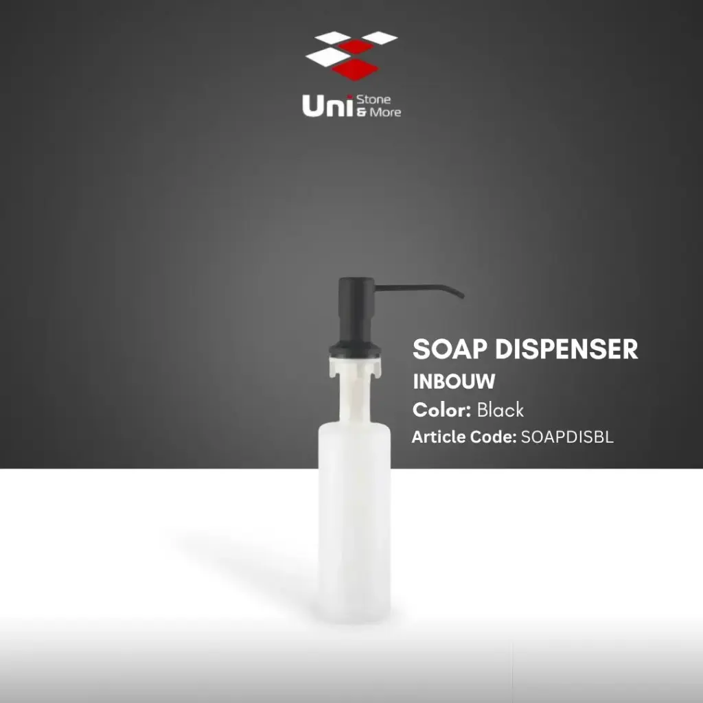 Soap Dispenser - inbouw - Black - 