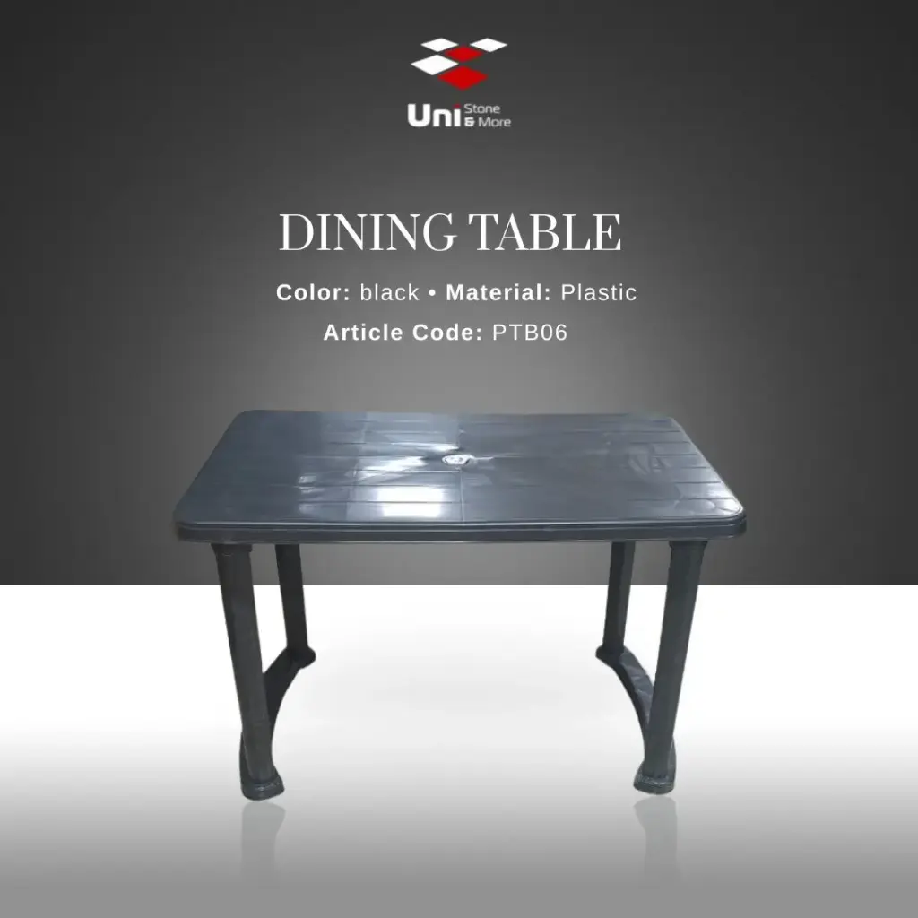 Dinning Table - Black - P