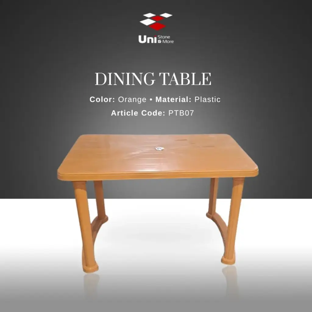 Dinning Table - Orange - P