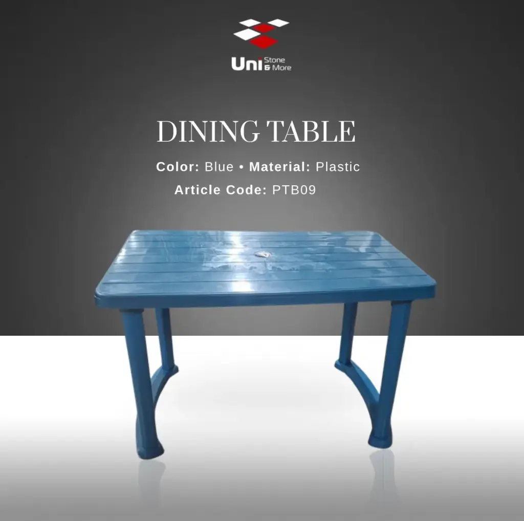 Dinning Table - Blue - P