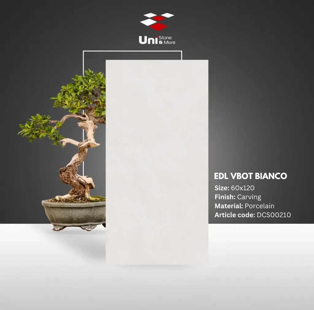 EDL Vbot Bianco - Carving - P - 60x120