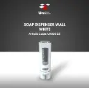 Soap Dispenser Wall - White 