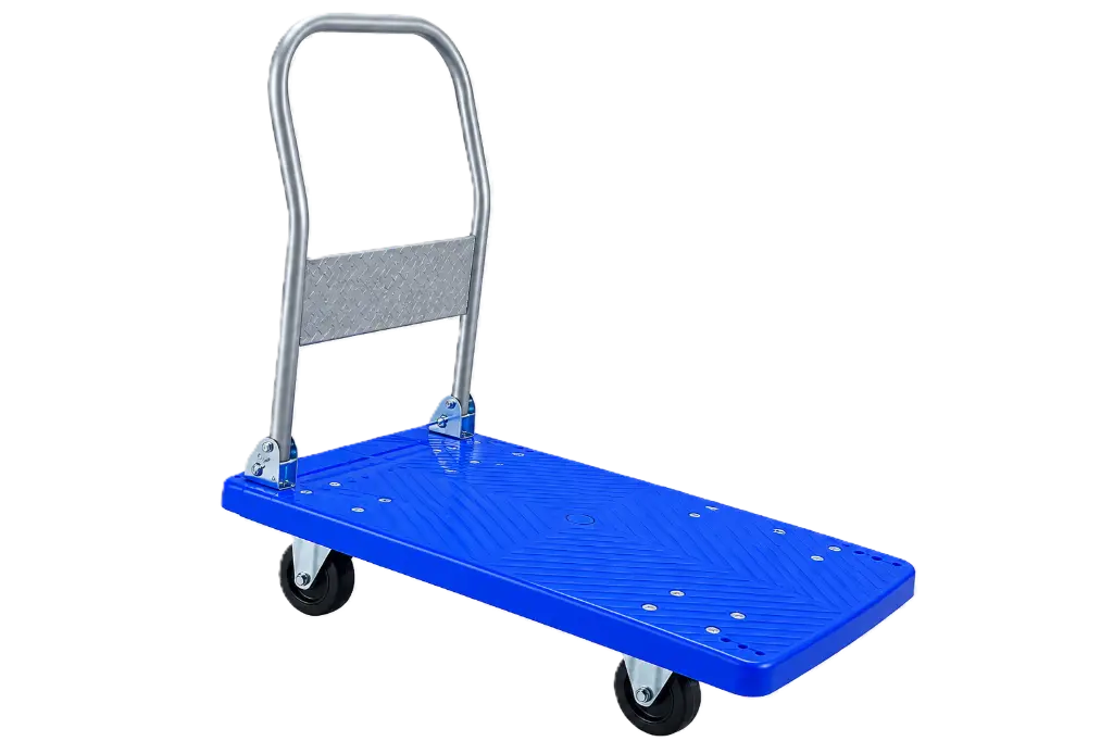 Foldable Plastic Hand Platform - Trolley - P - 200 KG