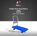 Foldable Plastic Hand Platform - Trolley - P - 200 KG
