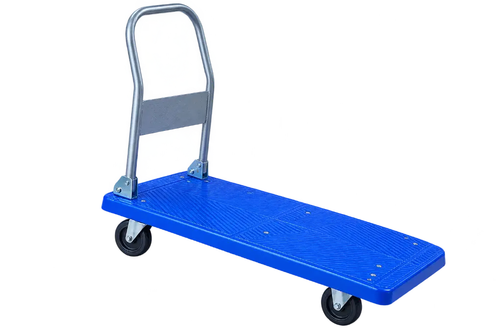 Foldable Plastic Hand Platform - Trolley - P - 600 KG