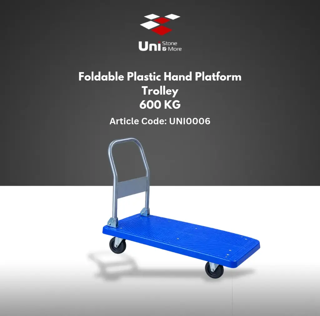 Foldable Plastic Hand Platform - Trolley - P - 600 KG