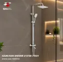 Azure Rain Shower System 3 Way
