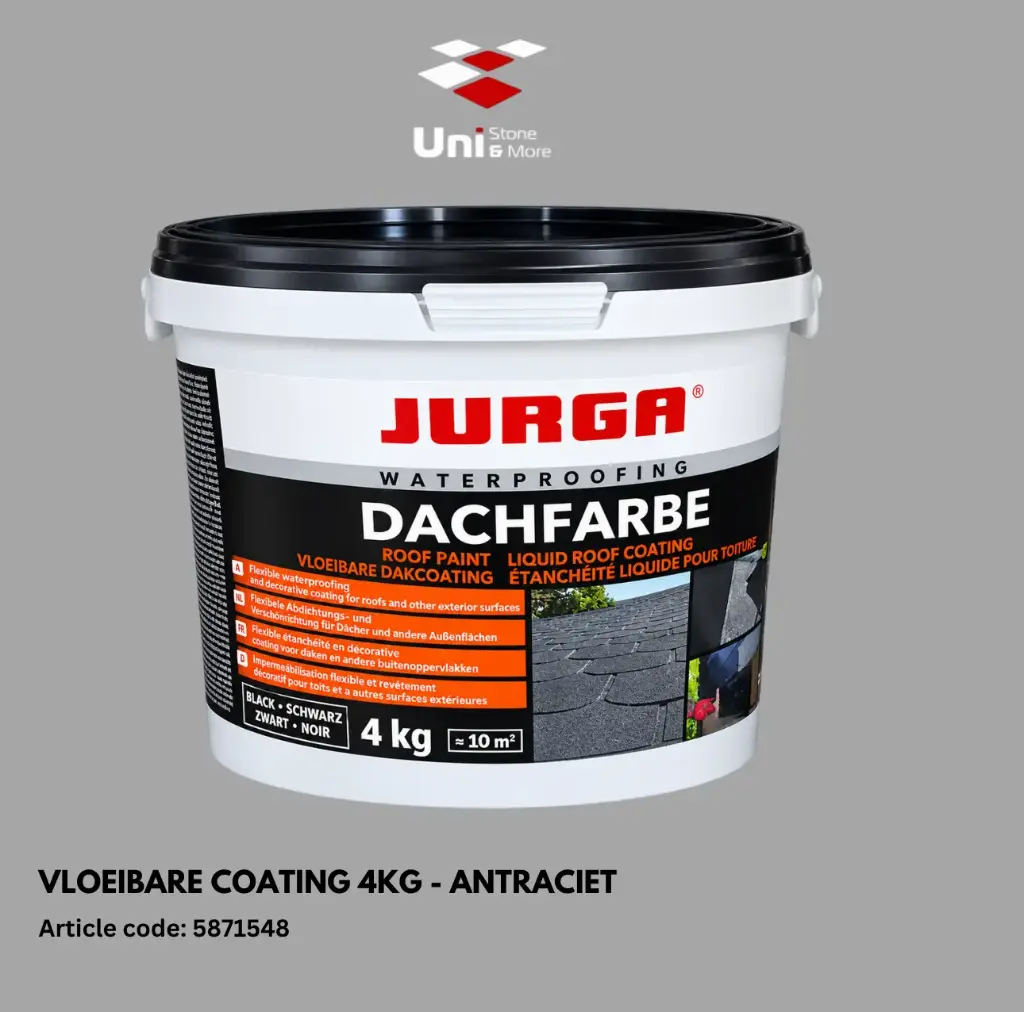 Vloeibare coating 4KG - Antraciet