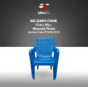 Big Sumo Chair Stoel - Blue - P