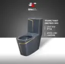 Titanic Toilet One piece 2013 - Grey - S-Trap