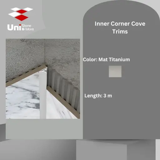 [2576 - 102] 2576 - (102) - Profile -8mm - Mat Titanium - A