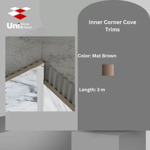 [2576 - 86] 2576 - (86) - Profile -8mm - Mat Brown - A