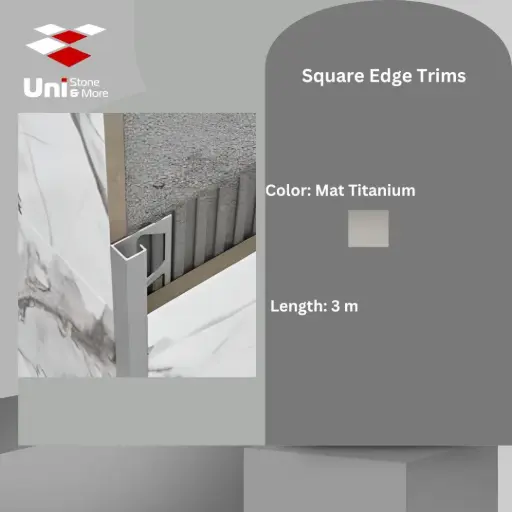 [2640 - 164] 2640 - (164) - Profile -8mm - Mat Titanium - A