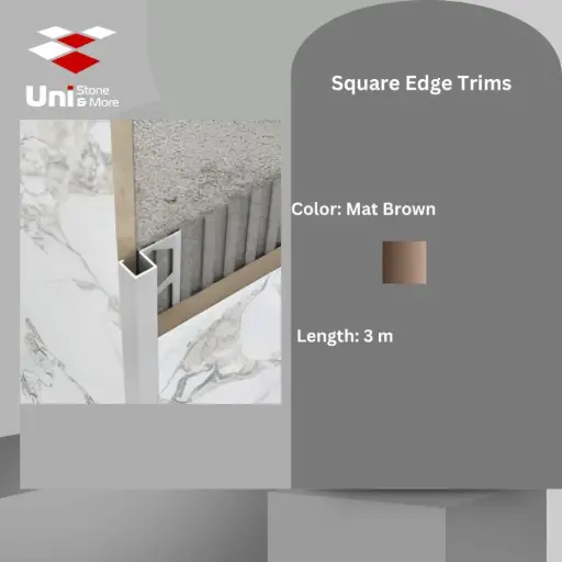 [2680 - 188] 2680 - (188) - Profile -12mm - Mat Brown - A