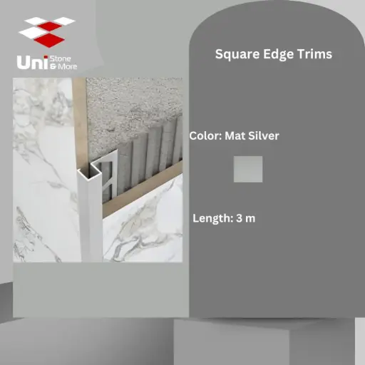 [2680 - 197] 2680 - (197) - Profile -12mm - Mat Silver - A