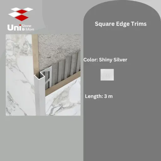 [2681 - 193] 2681 - (193) - Profile -10mm - Shiny Silver - A