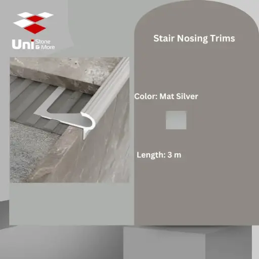 [2705 - 206] 2705 - (206) - Profile -9mm - Mat Silver - A