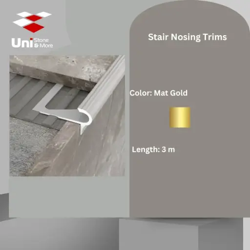 [2705 - 218] 2705 - (218) - Profile -9mm - Mat Gold - A