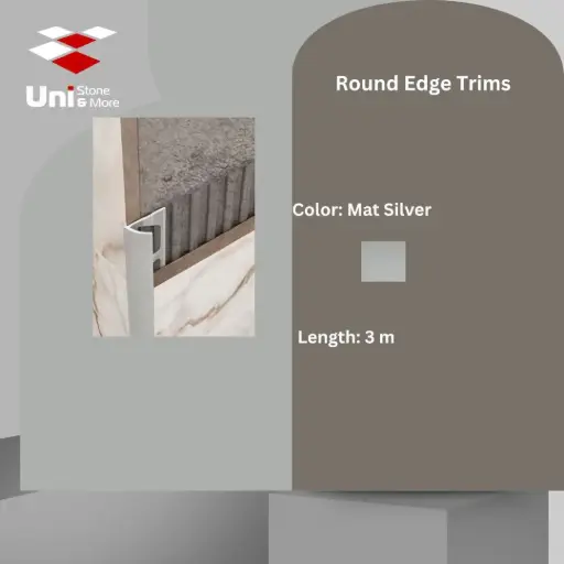 [2783 - 244] 2783 - (244) - Profile -10mm - Mat Silver - A