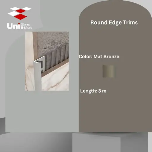 [2783 - 246] 2783 - (246) - Profile -10mm - Mat Bronze - A
