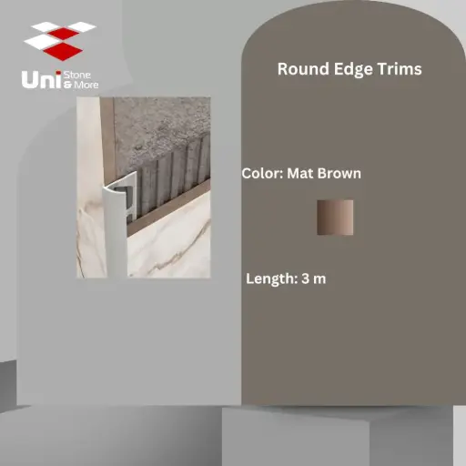 [2783 - 258] 2783 - (258) - Profile -10mm - Mat Brown - A